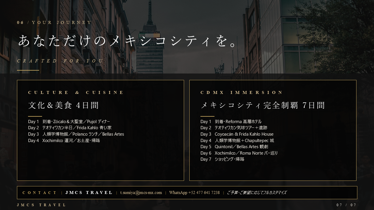 メキシコシティ 7
